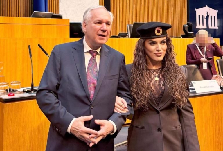 Fotoja e Rosenkranz me Elvana Shalën ndez reagime në komunitetin serb në Austri - Fotoja Rosenkranz meElvanaShalënndezreagimenëkomunitetinserbnëAustri
