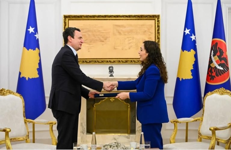 Osmani mandaton Albin Kurtin për formimin e Qeverisë së re - Osmani mandaton Albin KurtinpërformimineQeverisësëre