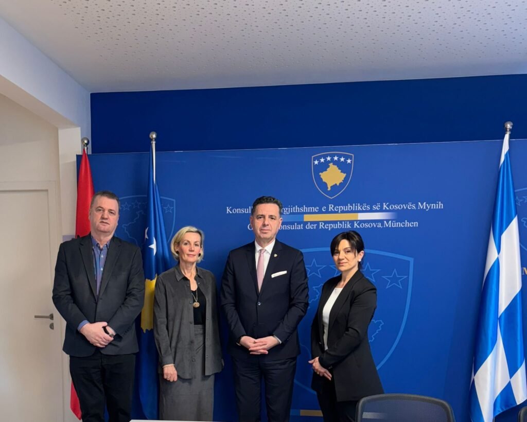 Konsullata e Kosovës në Mynih pret përfaqësueset e Forumit të Gruas Shqiptare “ALBA” - Konsullata Kosovës nëMynihpretpërfaqësueseteForumittëGruasShqiptareALBA