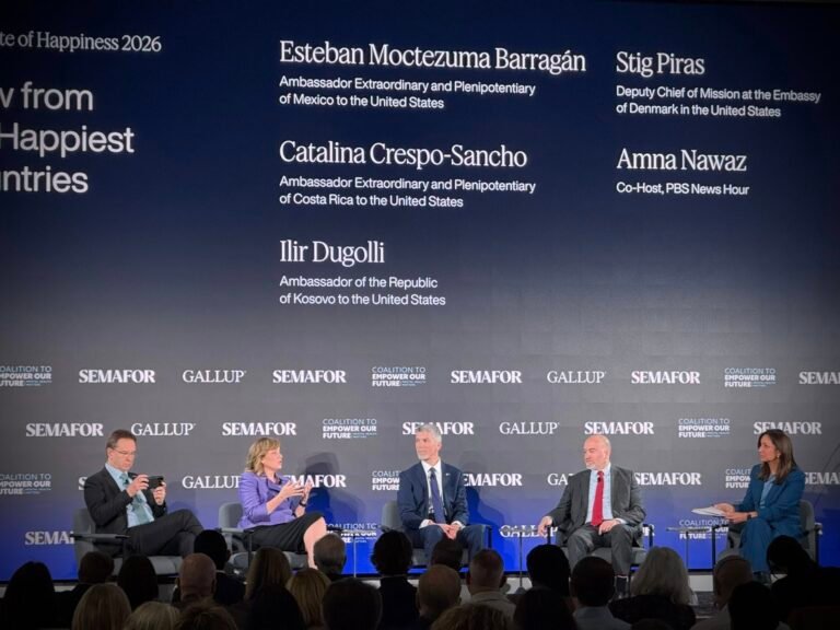 Ambasadori Dugolli thekson progresin në Raportin Botëror të Lumturisë 2026 - Ambasadori Dugolli thekson progresinnëRaportinBotërortëLumturisë2026