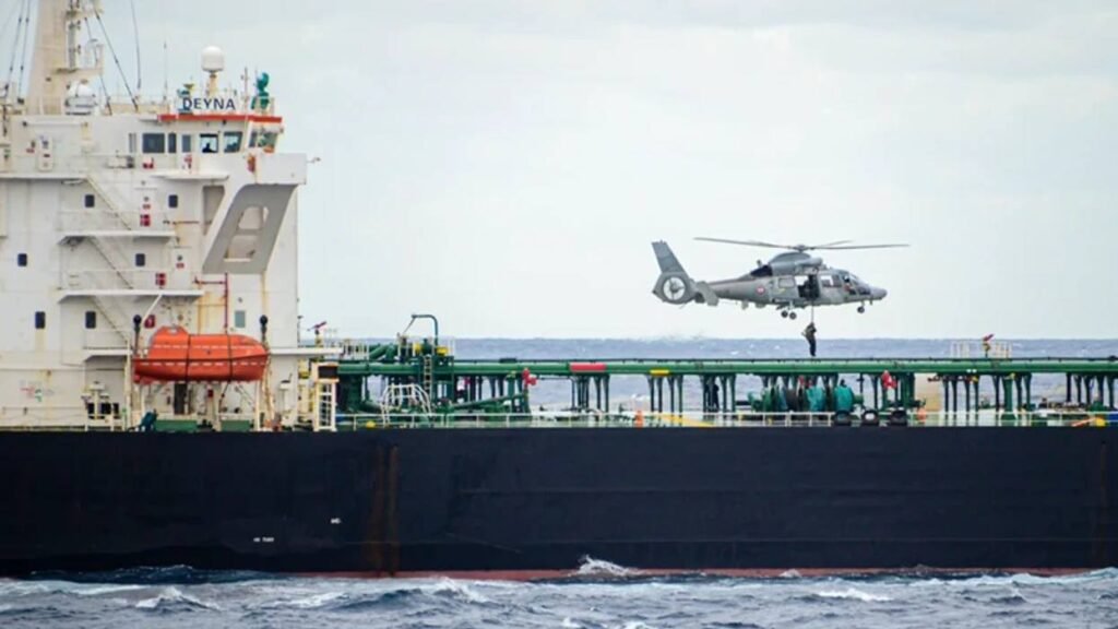 Franca kap një tanker rus në Mesdhe - Franca kap një tankerrusnëMesdhe