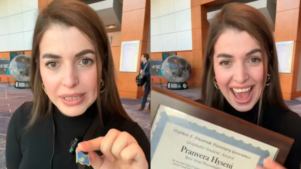 Pranvera Hyseni shkëlqen në arenën botërore: Shkencëtarja kosovare fiton çmimin kryesor në konferencën prestigjioze në SHBA - Pranvera Hyseni shkëlqen nëarenënbotëroreShkencëtarjakosovarefitonçmiminkryesornëkonferencënprestigjiozenëSHBA