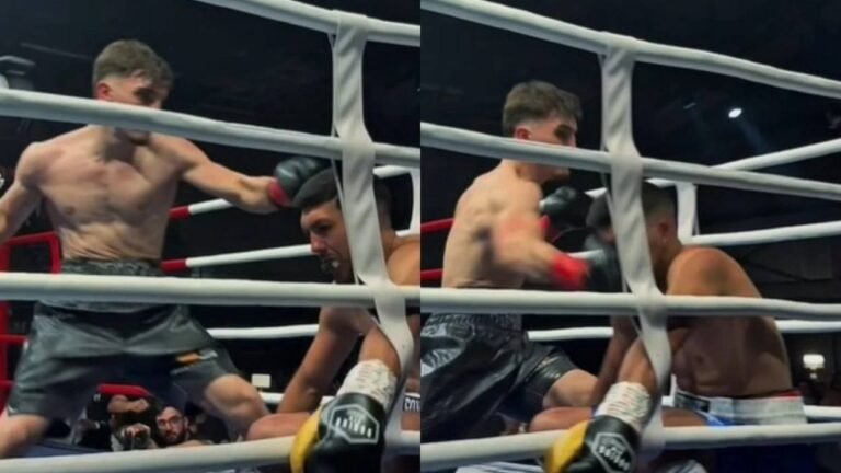 Nokaut brutal: Arigon Avdimetaj e dërgon në “gjumë” bokserin serb - Nokaut brutal Arigon Avdimetajedërgonnëgjumëbokserinserb