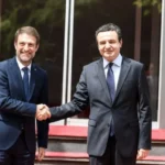 Hoxha me vizitë zyrtare në Kosovë, takim me krerët e vendit - Hoxha vizitë zyrtarenëKosovëtakimmekrerëtevendit