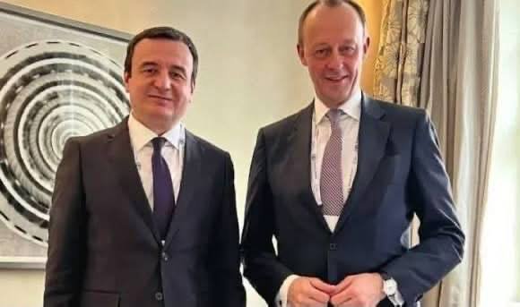 Merz uron Kurtin për mandatin e ri: Gjermania qëndron fuqishëm përkrah Kosovës