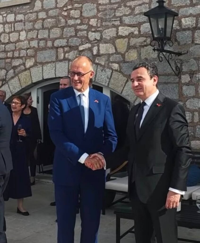 Kurti takohet me kancelarin gjerman Friedrich Merz - Kurti takohet kancelaringjermanFriedrichMerz